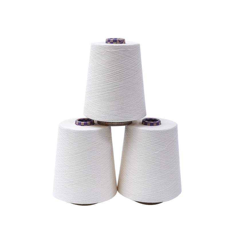Polyester/taraklı pamuk harmanlanmış iplik-tex 